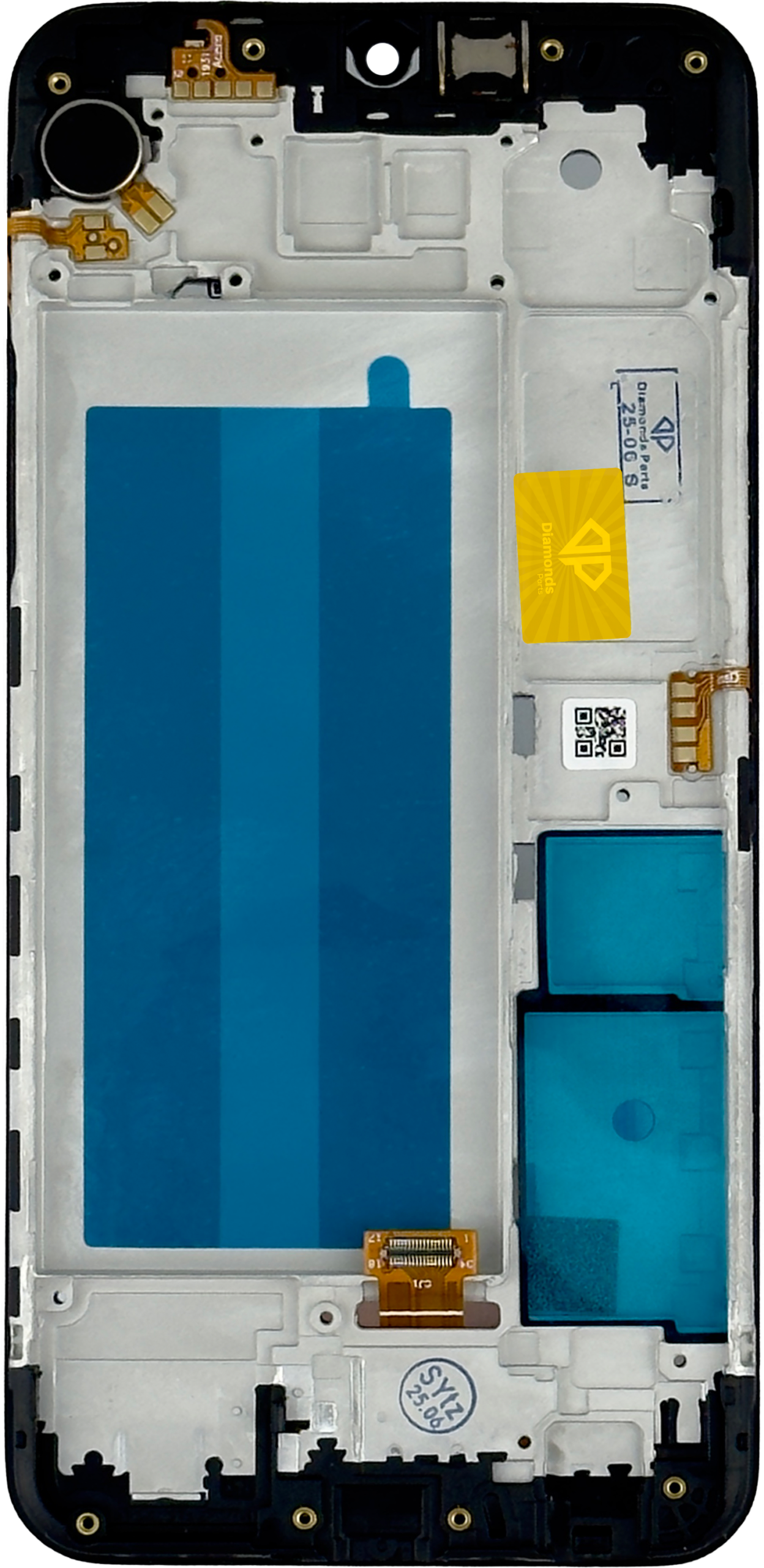 TELA LG K40S com aro - DIAMONDS — frontal completo com touch
