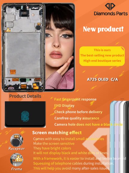 Tela FHD Samsung A725-OLED