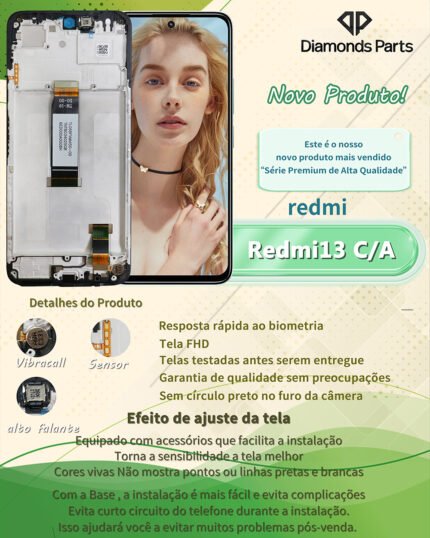Tela FHD Redmi13